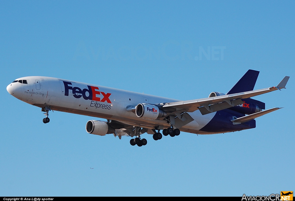 N596FE - McDonnell Douglas MD-11F - FedEx