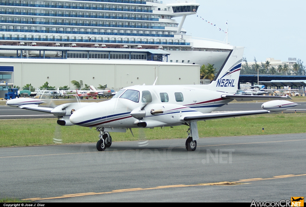 N52HL - Piper PA-31T1-500 Cheyenne I - Privado