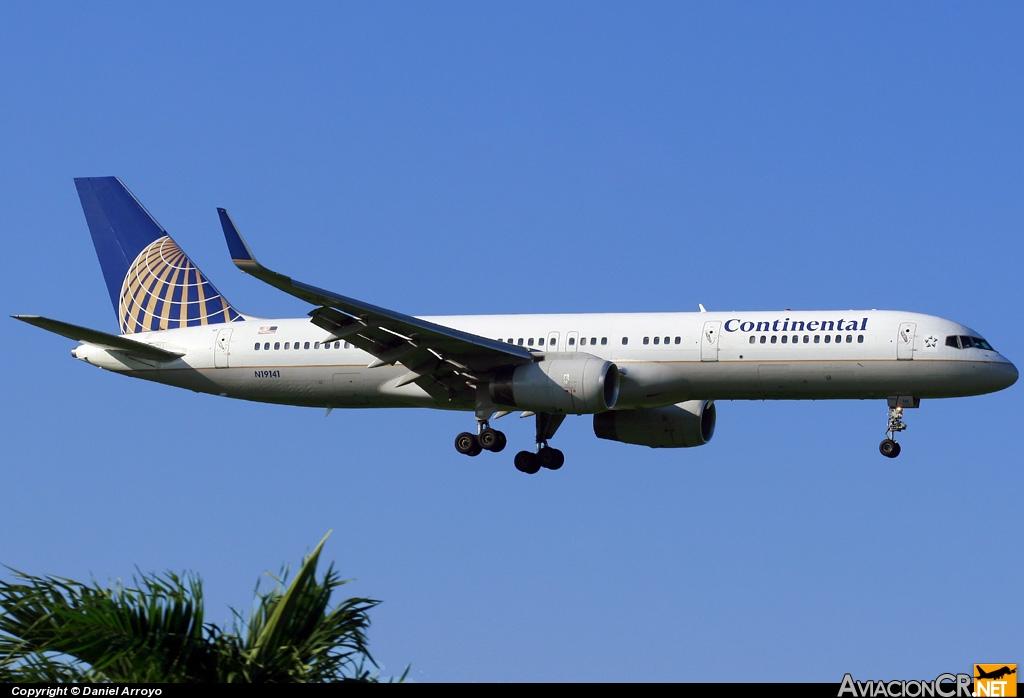 N19141 - Boeing 757-224 - Continental Airlines