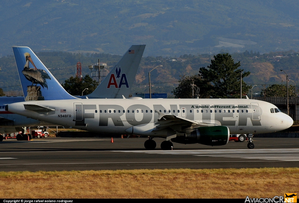 N948FR - Airbus A319-111 - Frontier Airlines