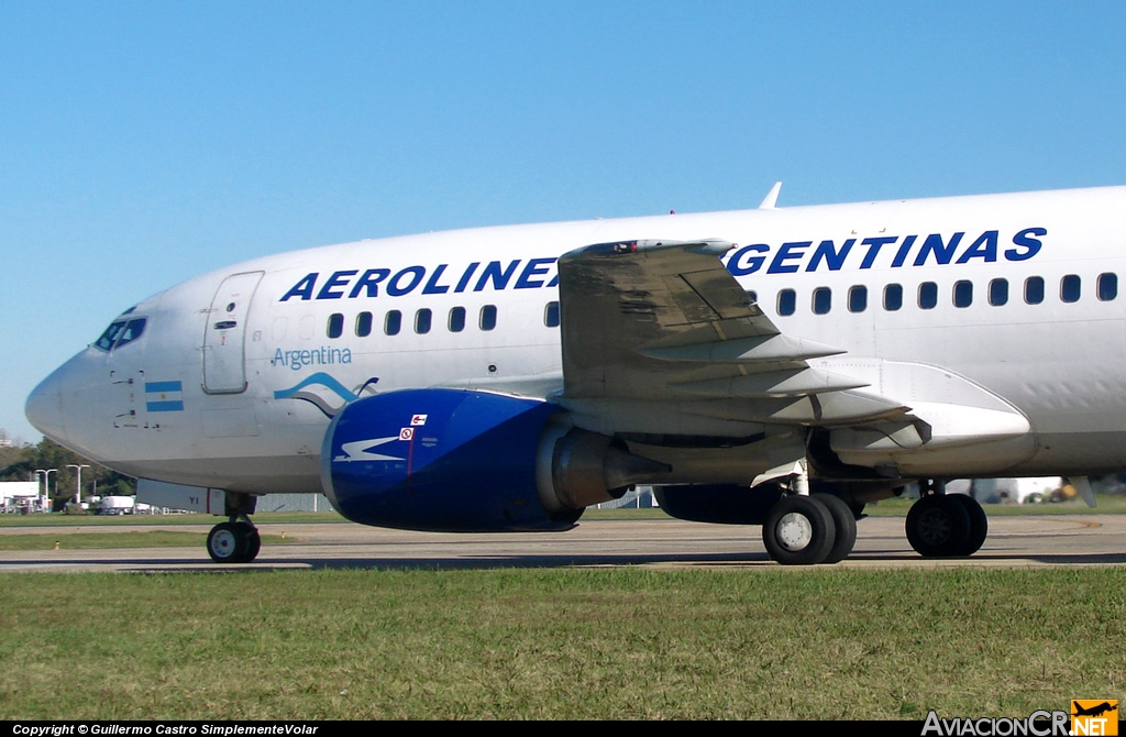 LV-AYI - Boeing 737-528 - Aerolineas Argentinas