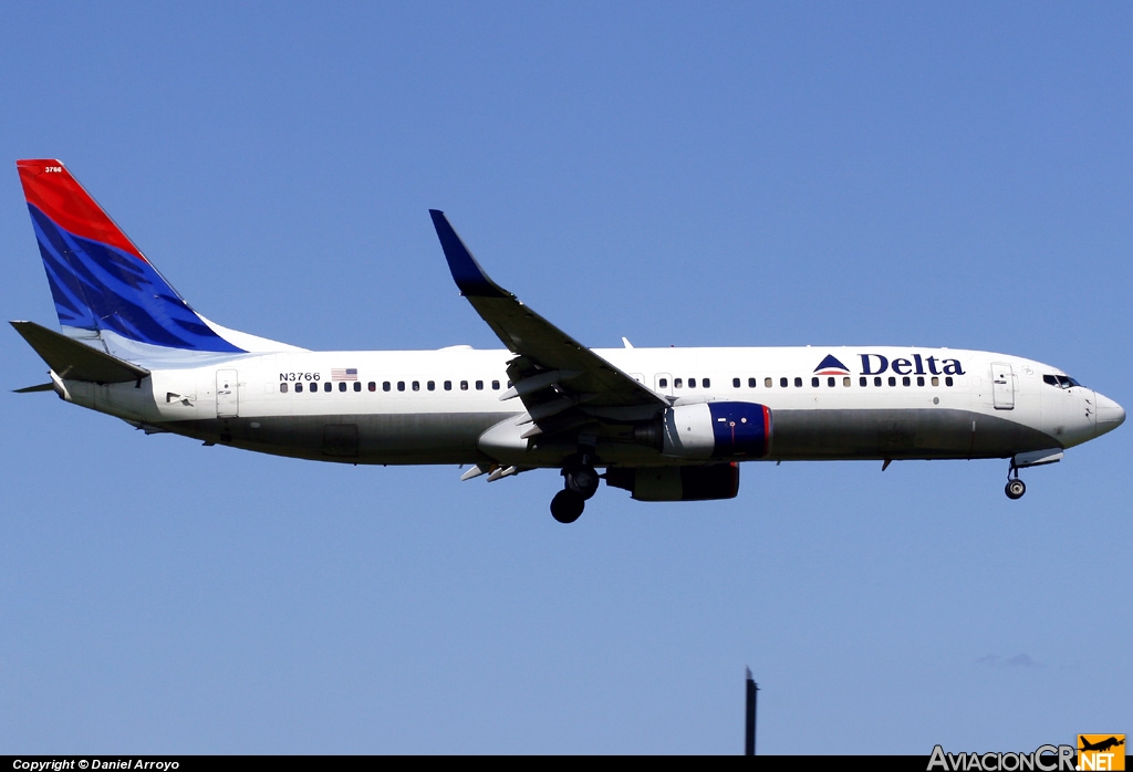 N3766 - Boeing 737-832 - Delta Airlines