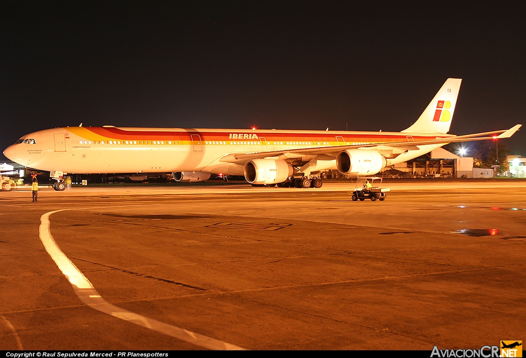 EC-IOB - Airbus A340-642 - Iberia