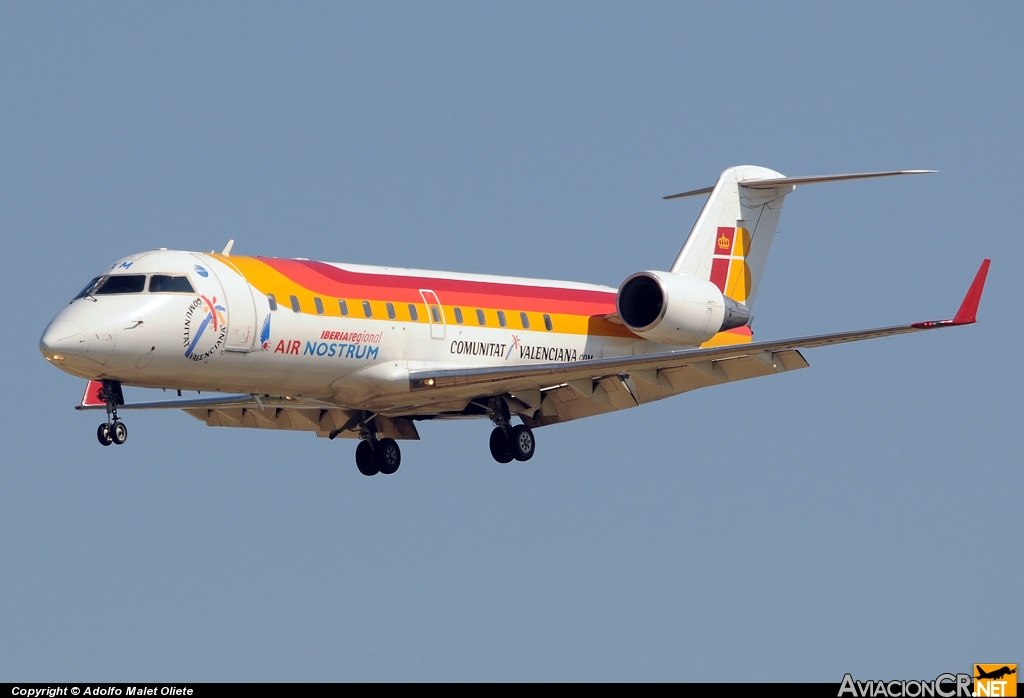 EC-HXM - Bombardier CRJ200ER - Iberia Regional (Air Nostrum)
