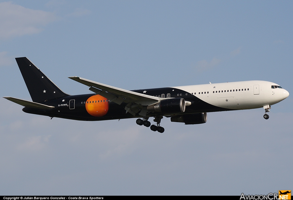 G-POWD - Boeing 767-36N/ER - Titan Airways