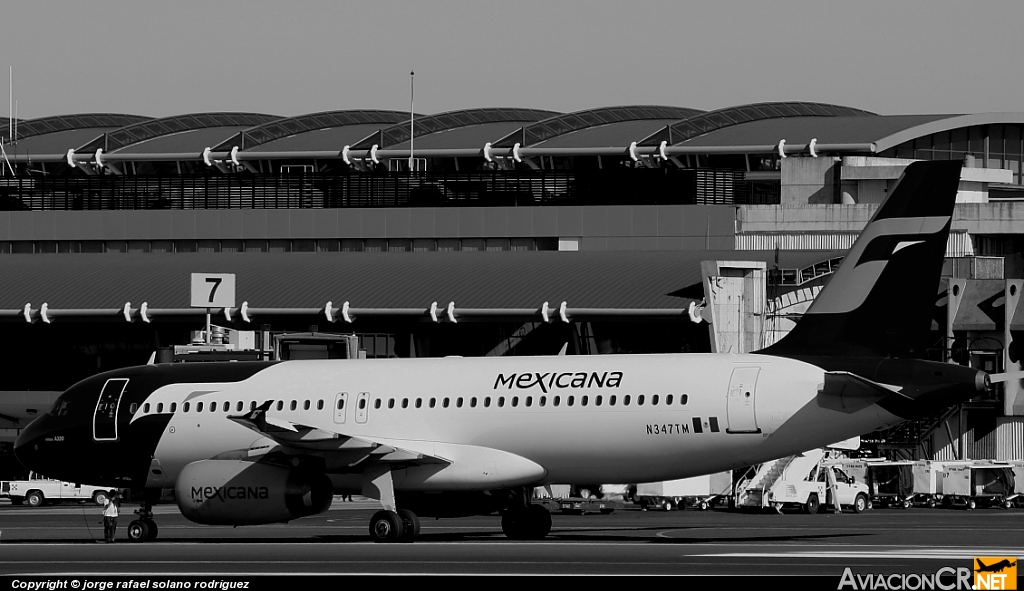 N347TM - Airbus A320-231 - Mexicana