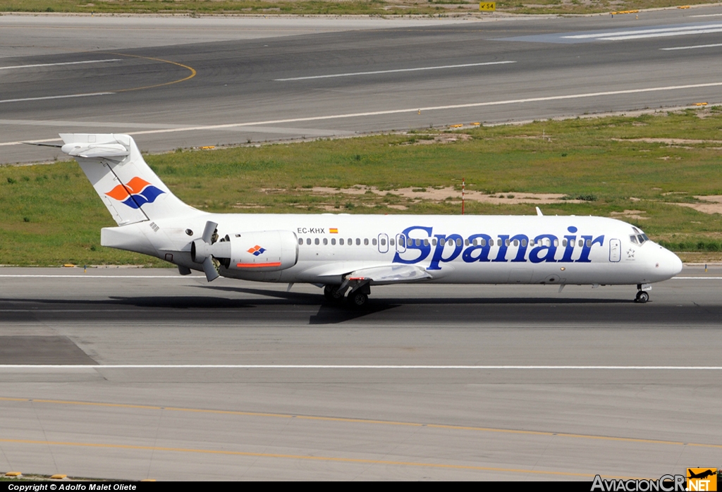 EC-KHX - Boeing 717-2K9 - Spanair