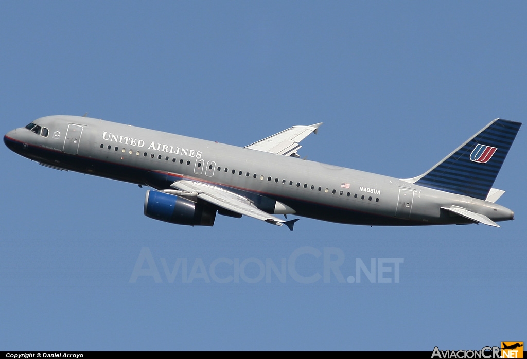N405UA - Airbus A320-232 - United Airlines