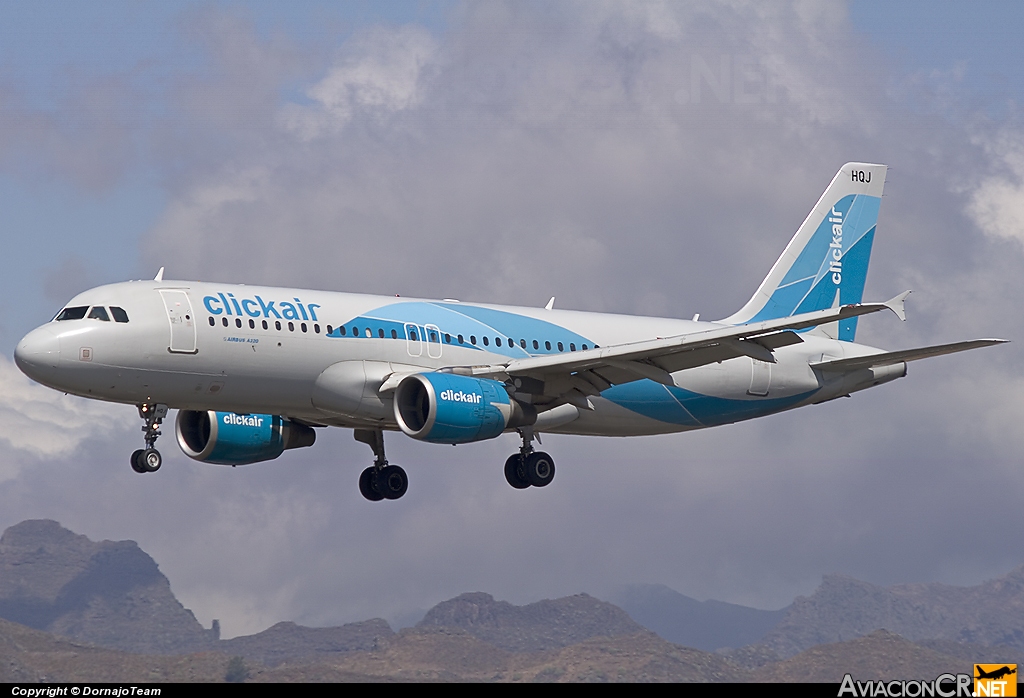 EC-HQJ - Airbus A320-214 - Click Air