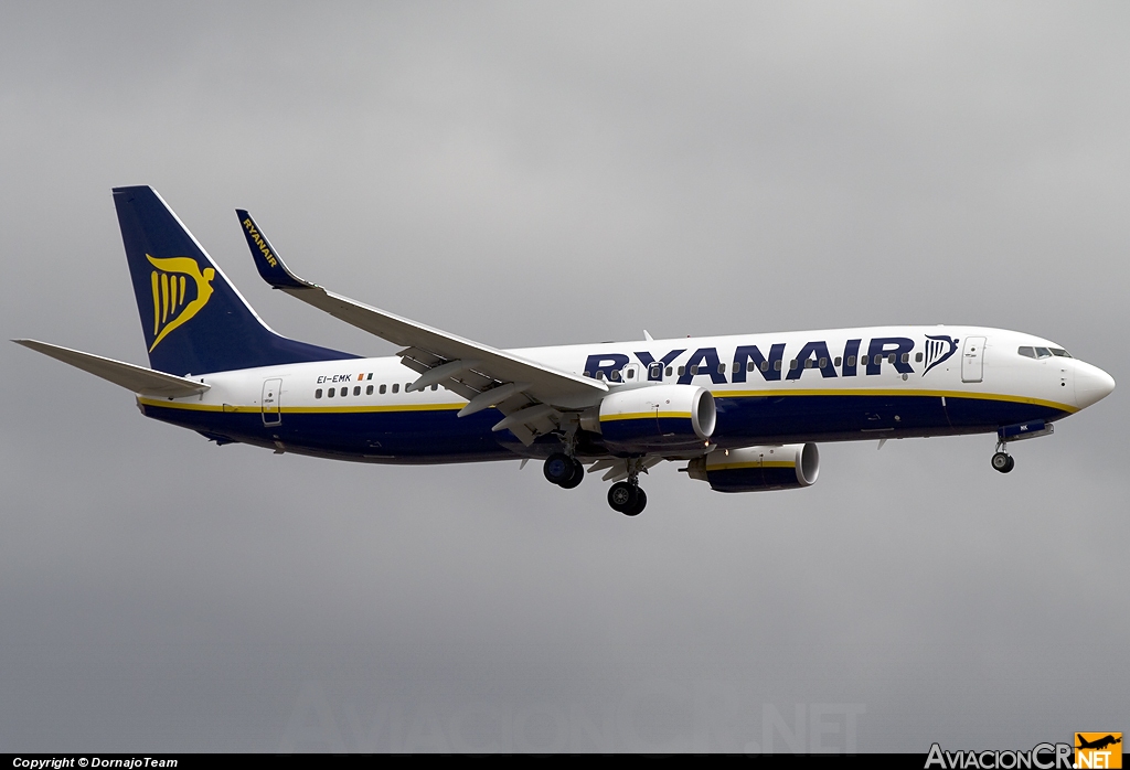 EI-EMK - Boeing 737-8AS - Ryanair