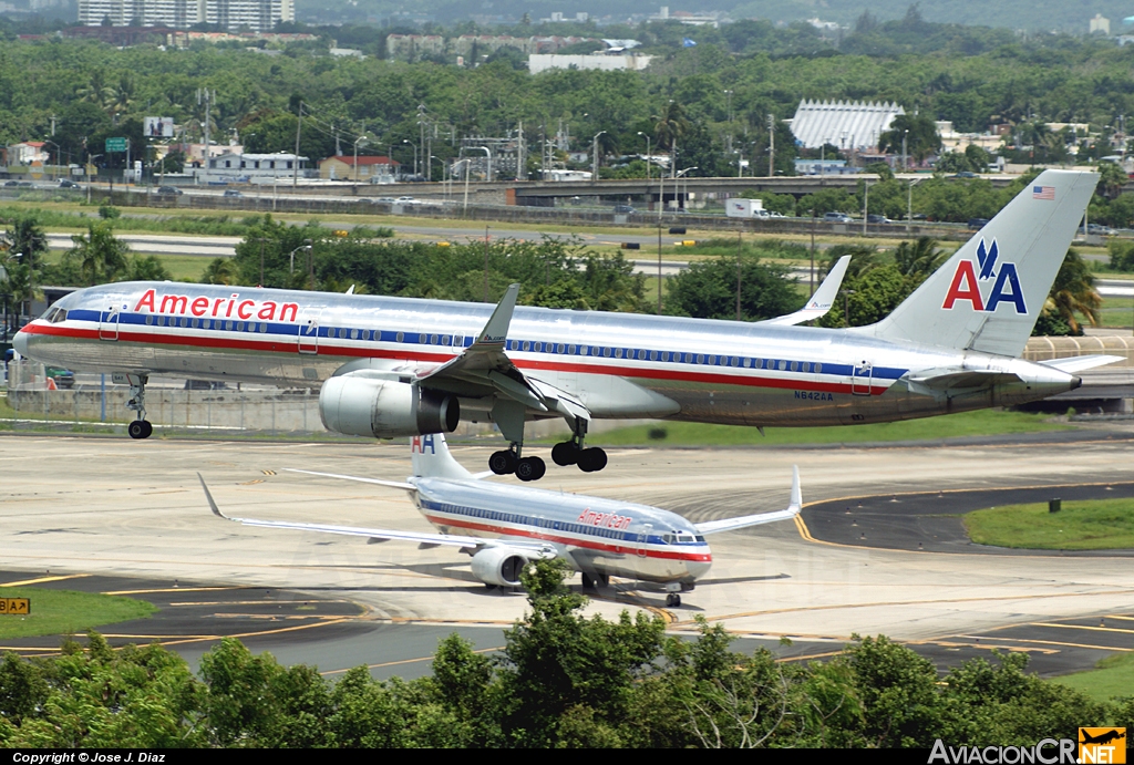 N642AA - Boeing 757-223 - American Airlines