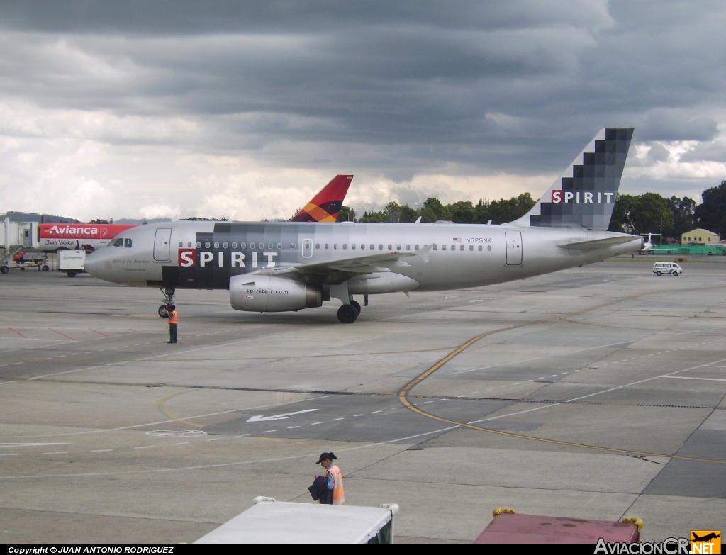 N525NK - Airbus A319-132 - Spirit Airlines