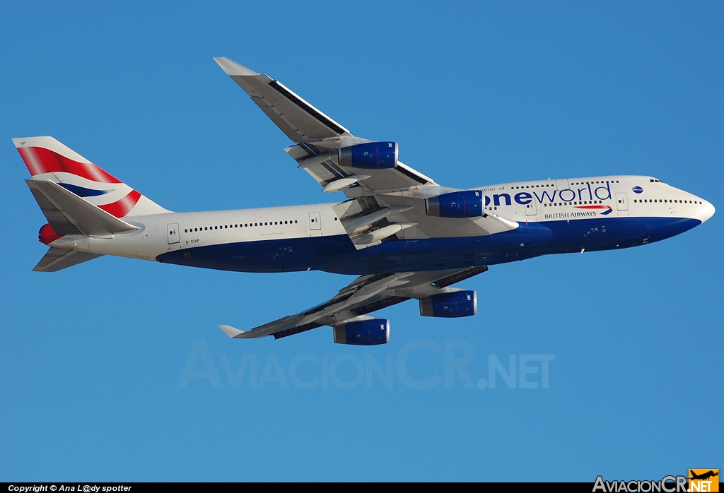 G-CIVP - Boeing 747-436 - British Airways