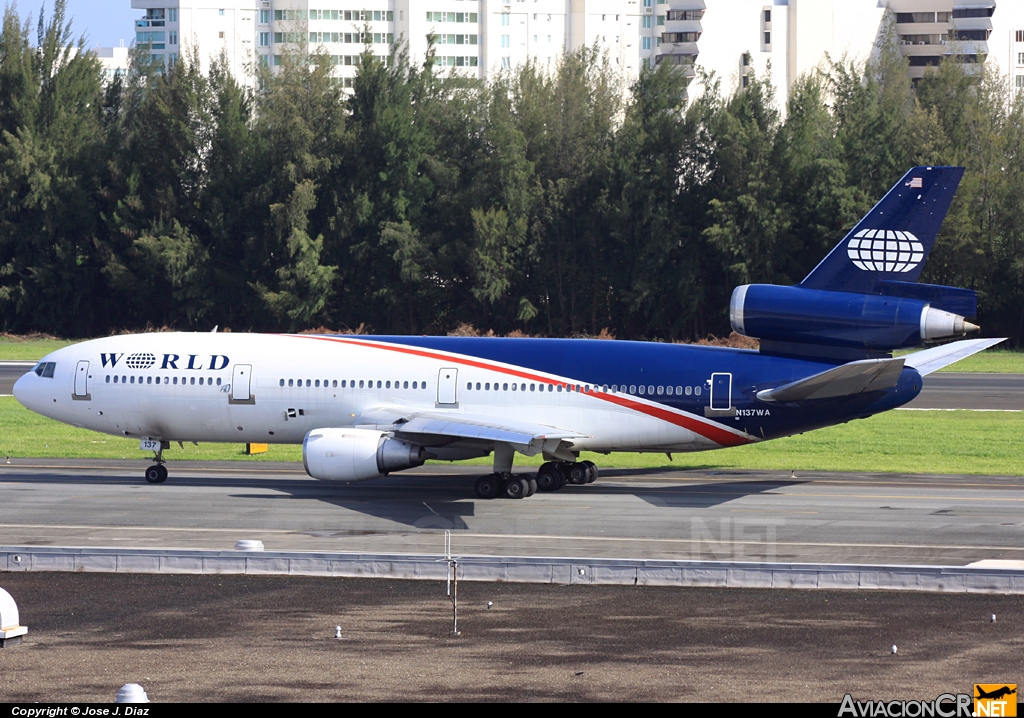 N137WA - McDonnell Douglas DC-10-30 - World Airways