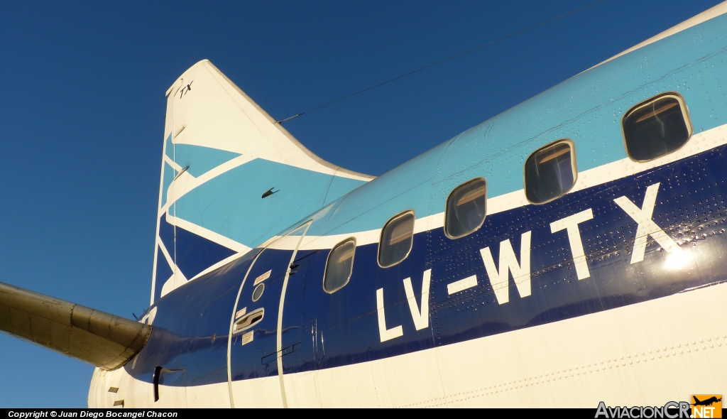 LV-WTX - Boeing 737-281/Adv - Aerolineas Argentinas
