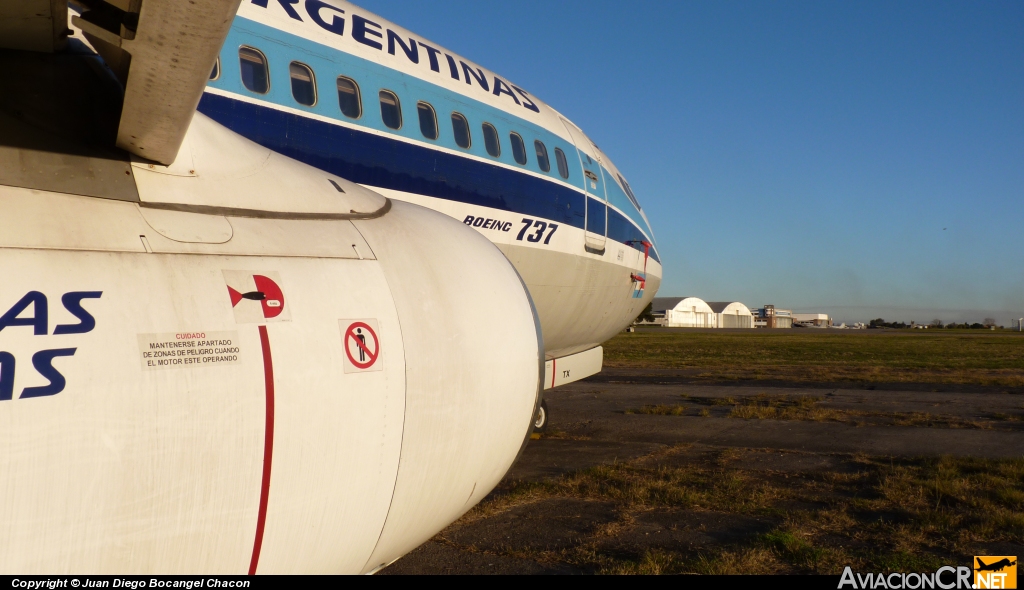 LV-WTX - Boeing 737-281/Adv - Aerolineas Argentinas