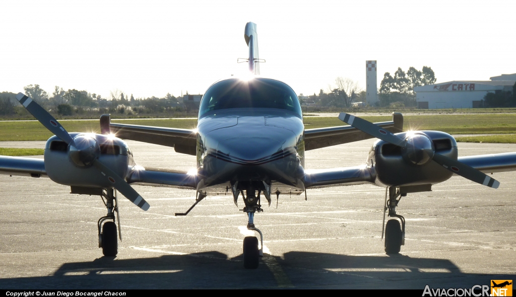 LV-AMH - Gulfstream American GA-7 Cougar - Flight line Escuela de vuelo