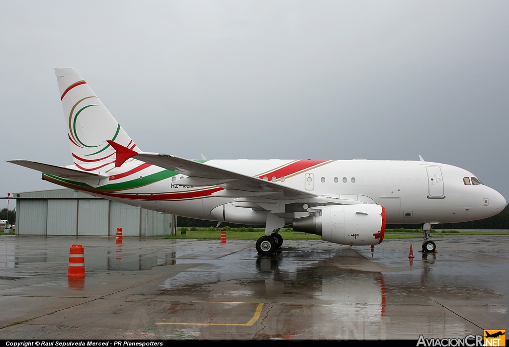 HZ-RCA - Airbus A318-112 Elite (CJ) - Mid East Jet