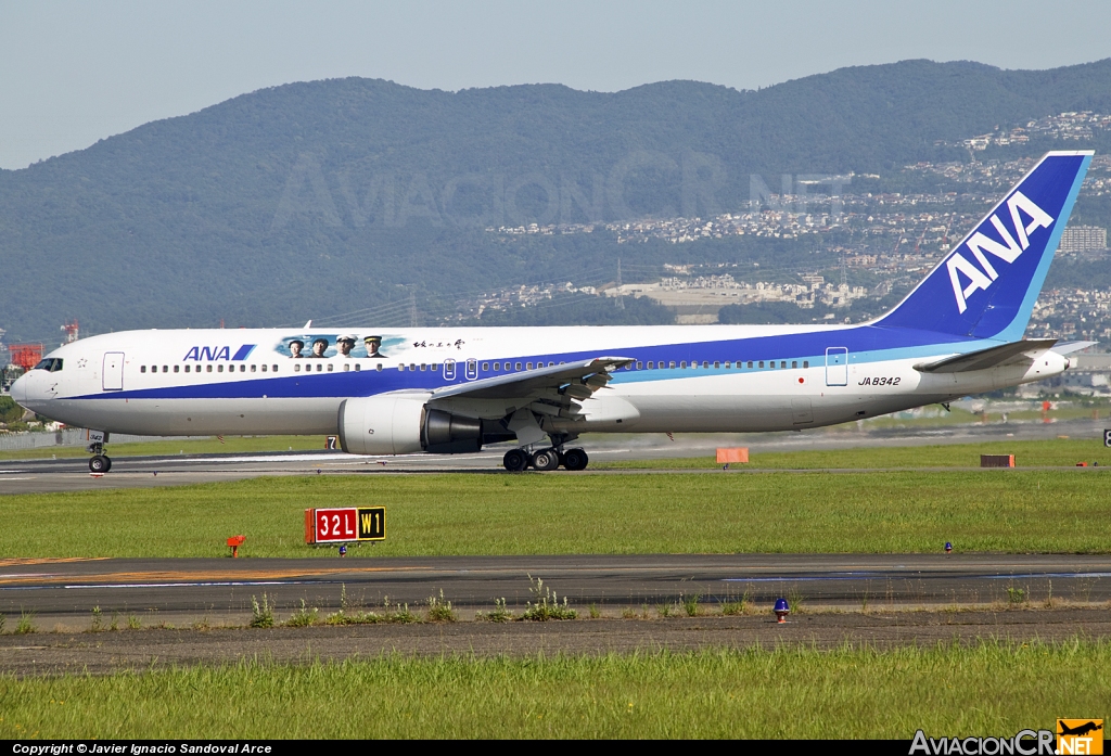 JA8342 - Boeing 767-381 - All Nippon Airways (ANA)