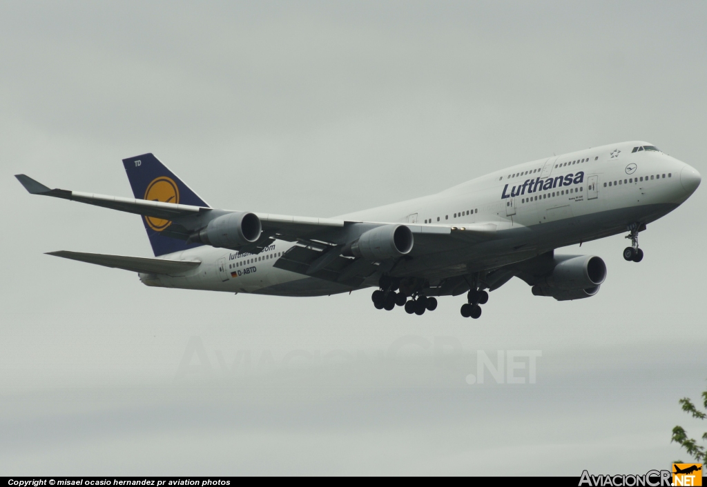 D-ABTD - Boeing 747-430 - Lufthansa