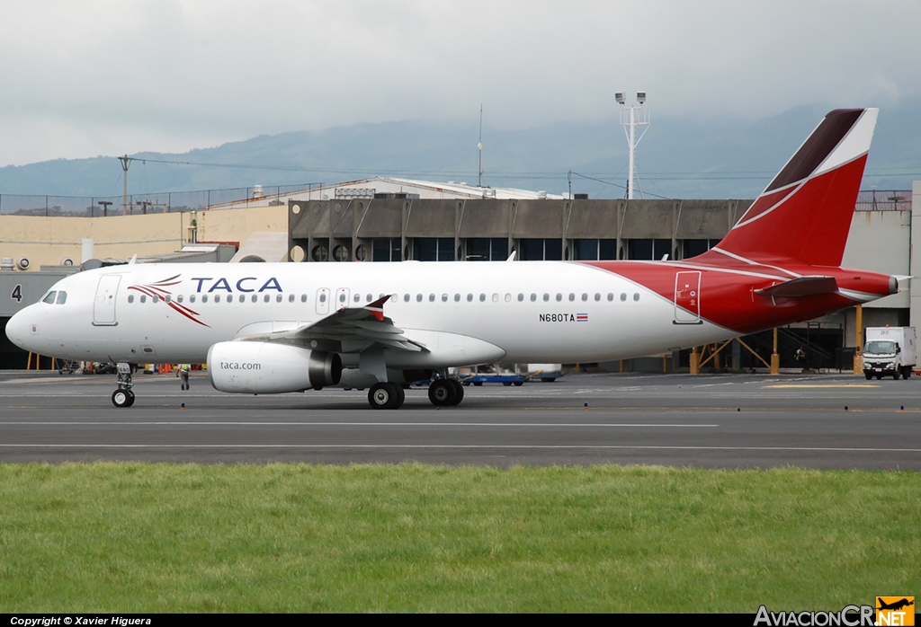 N680TA - Airbus A320-233 - TACA