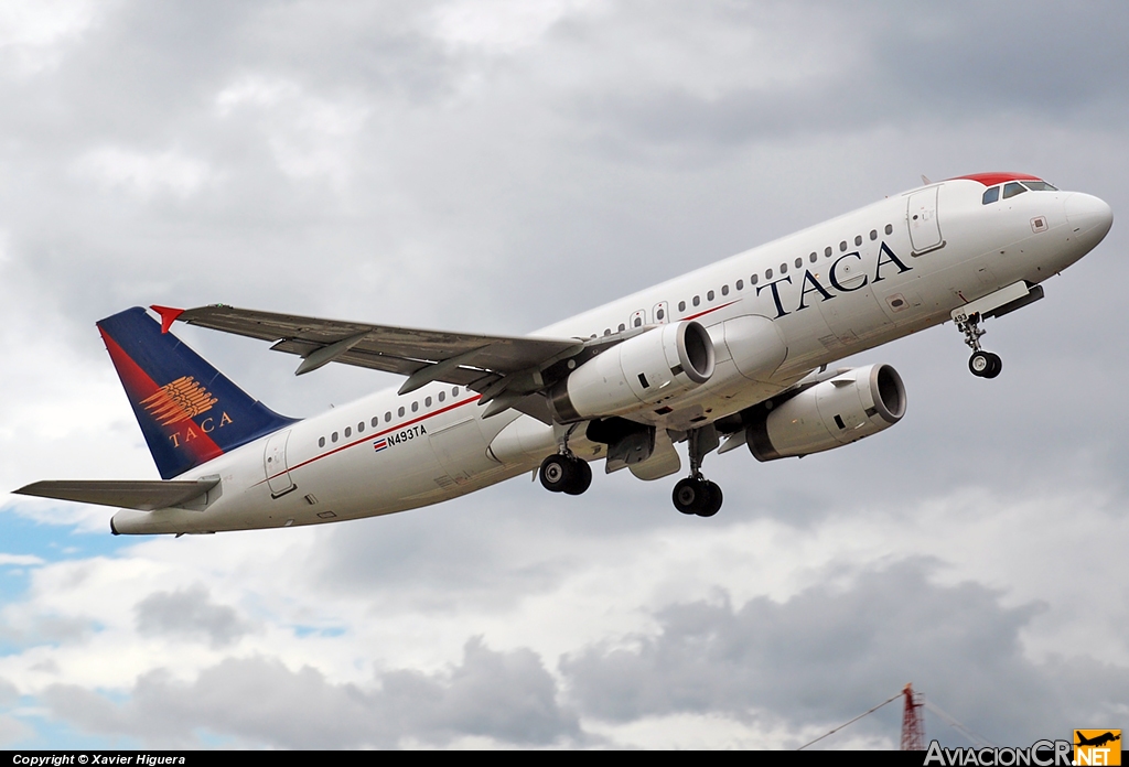 N493TA - Airbus A320-233 - TACA