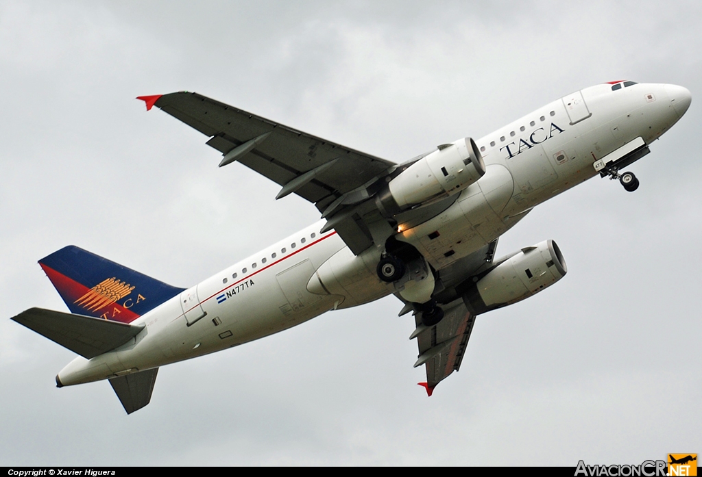 N477TA - Airbus A319-132 - TACA