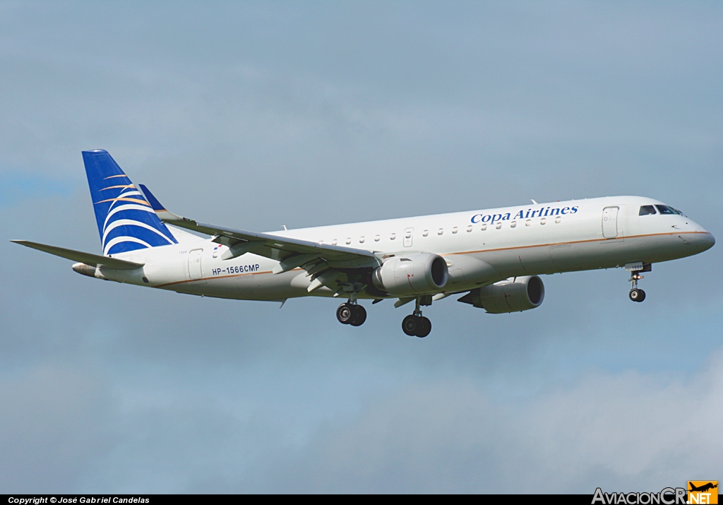 HP-1566CMP - Embraer 190-100IGW - Copa Airlines