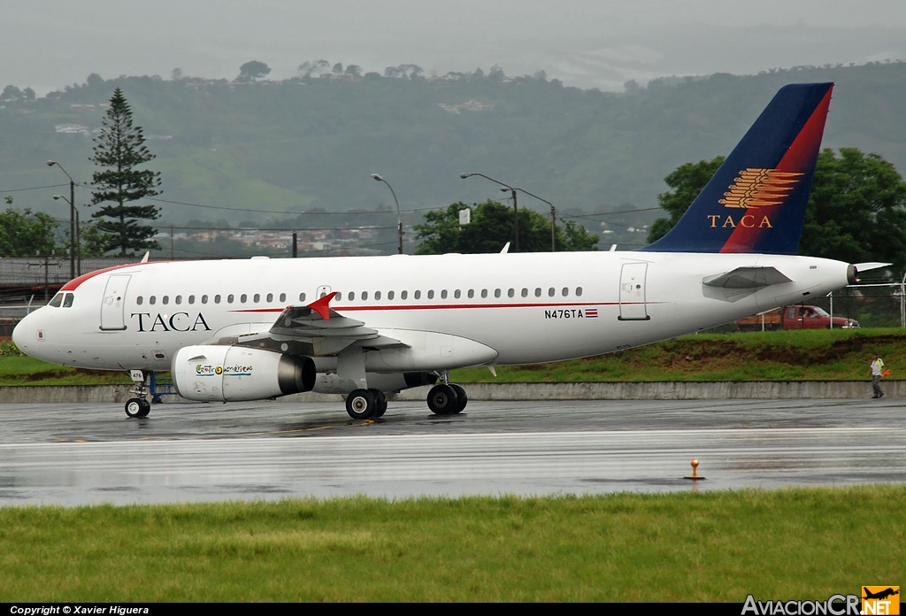 N476TA - Airbus A319-132 - TACA