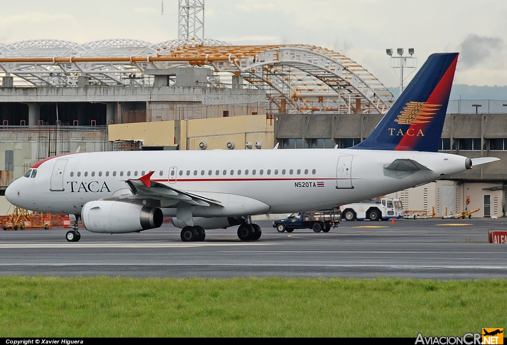 N520TA - Airbus A319-132 - TACA