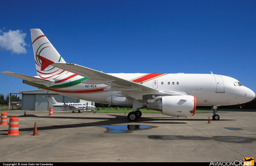 HZ-RCA - Airbus A318-112 Elite (CJ) - Mid East Jet