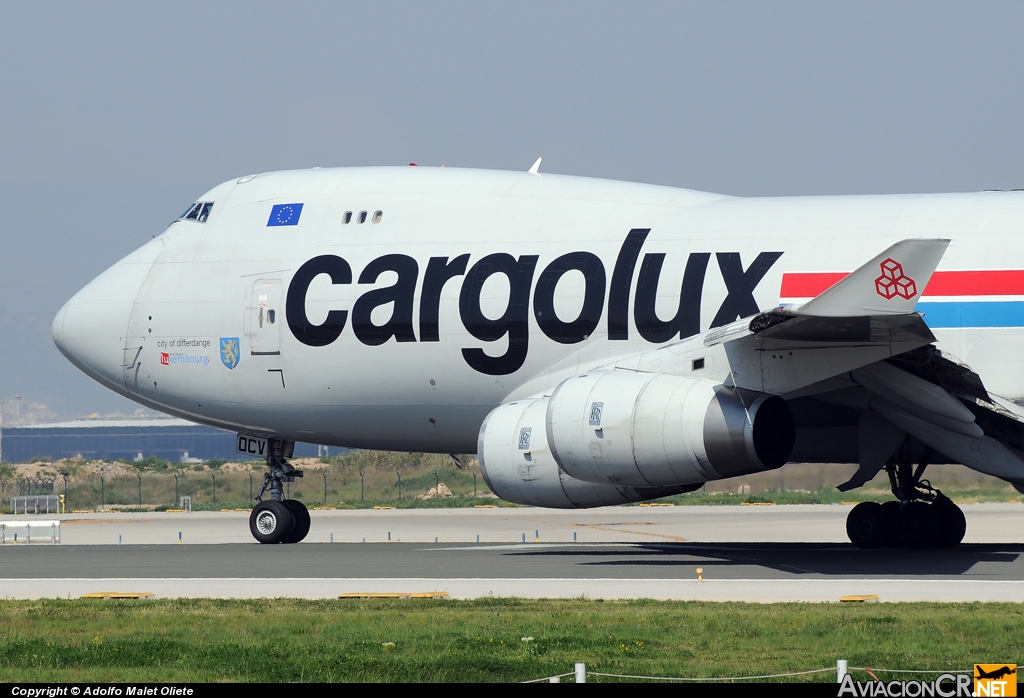 LX-OCV - Boeing 747-4R7F(SCD) - Cargolux Airlines International