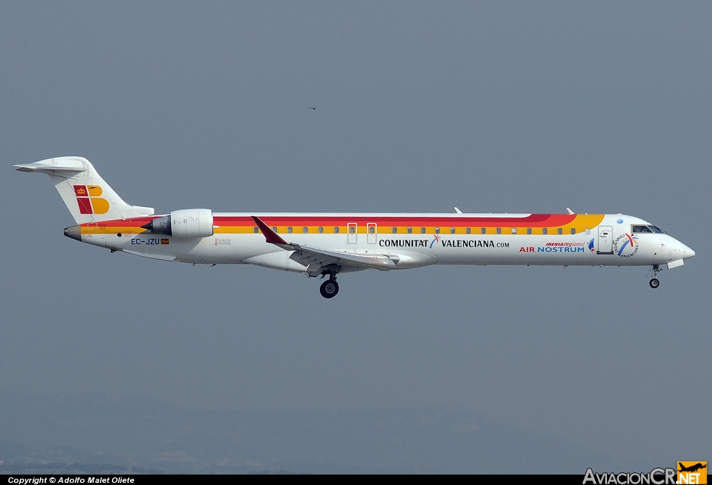 EC-JZU - Bombardier CRJ-900ER - Iberia Regional (Air Nostrum)