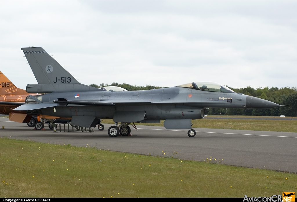 J-513 - Lockheed Martin F-16AM Fighting Falcon - Fuerza aérea Holandesa