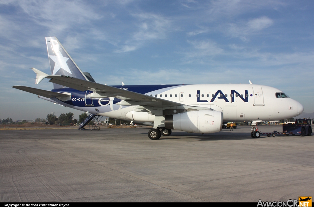 CC-CVB - Airbus A318-121 - LAN Chile