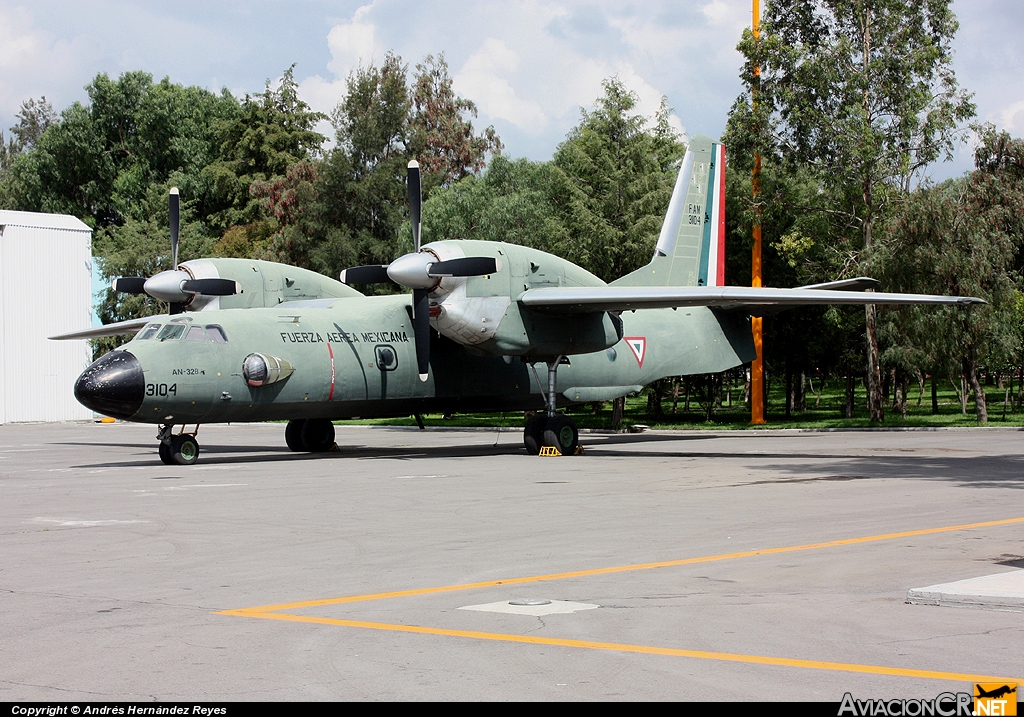 3104 - Antonov An-32B - Fuerza Aerea Mexicana FAM