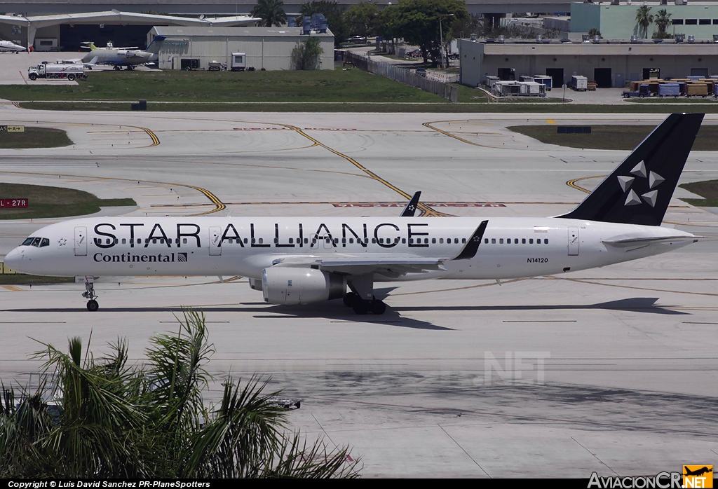 N14120 - Boeing 757-224 - Continental Airlines
