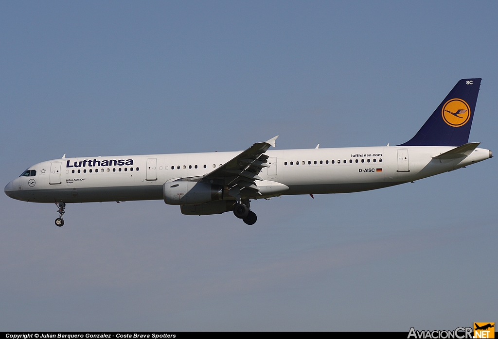 D-AISC - Airbus A321-231 - Lufthansa