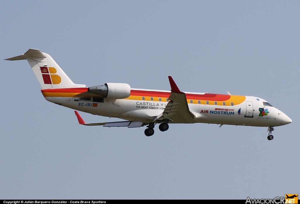 EC-IRI - Bombardier CRJ-200ER - Iberia Regional (Air Nostrum)