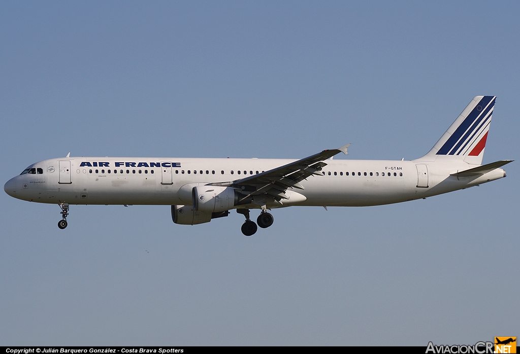 F-GTAH - Airbus A321-211 - Air France