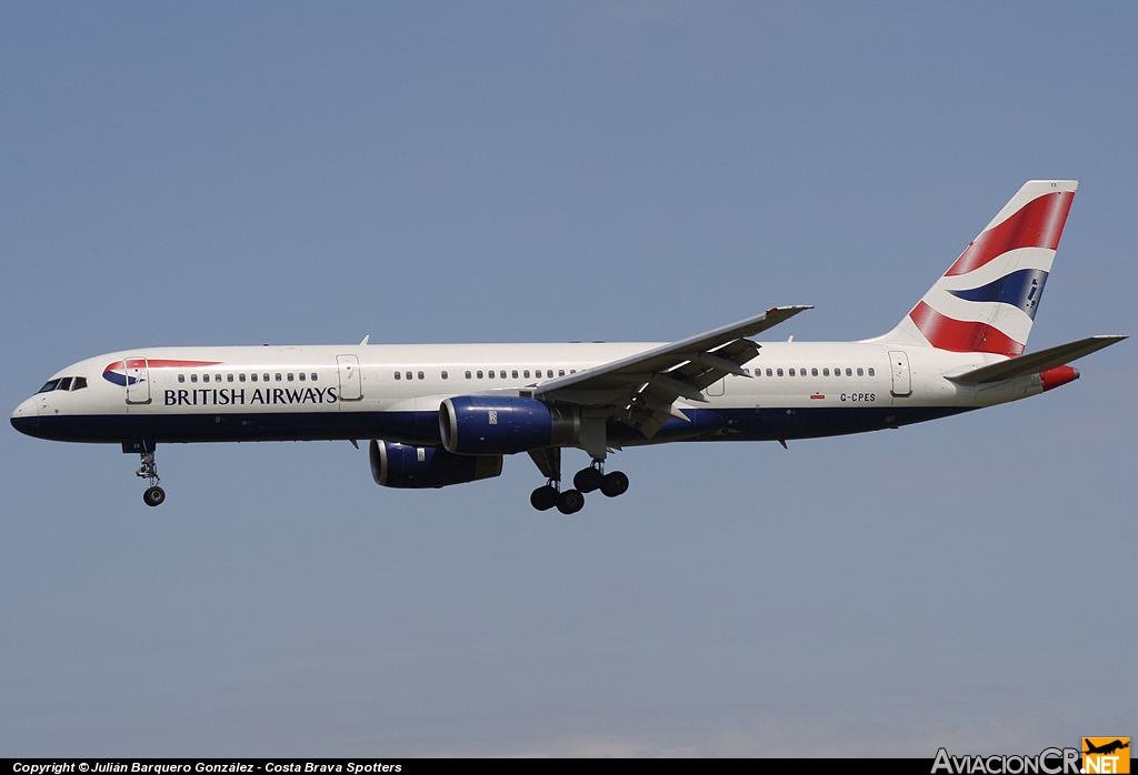 G-CPES - Boeing 757-236 - British Airways