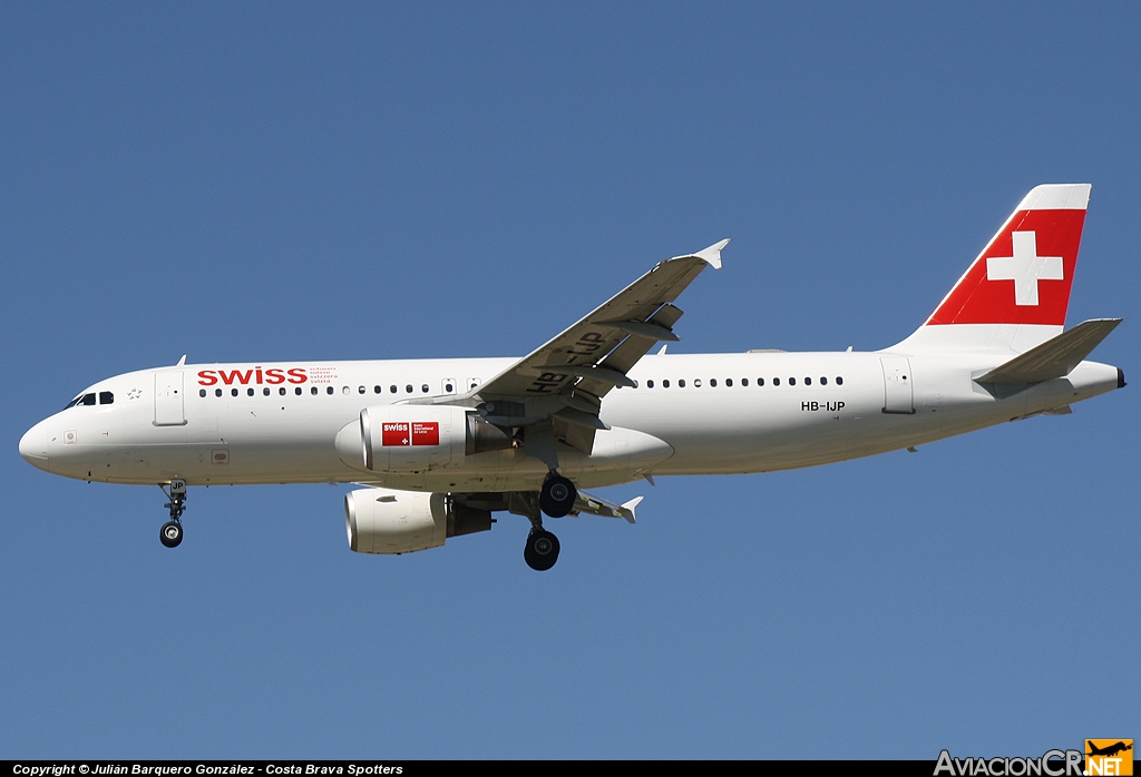 HB-IJP - Airbus A320-214 - Swiss International Air Lines