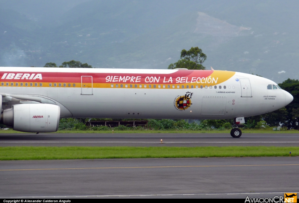 EC-IOB - Airbus A340-642 - Iberia