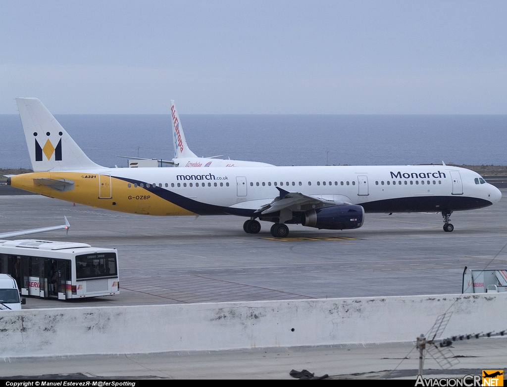 G-OZBP - Airbus A321-231 - Monarch Airlines