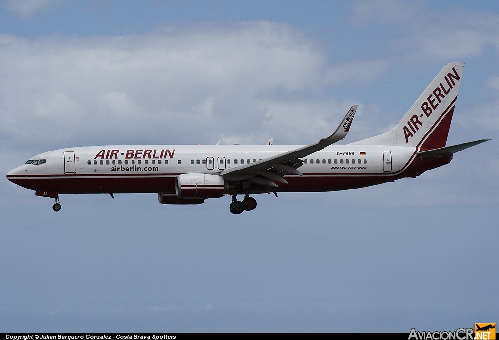 D-ABAR - Boeing 737-86J - Air Berlin