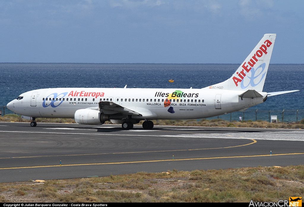 ECHGO - Boeing 737-85P - Air Europa