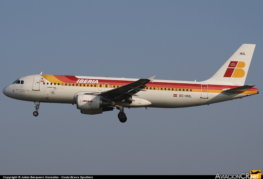 EC-HUL - Airbus A320-214 - Iberia