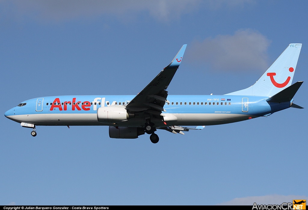 PH-TFC - Boeing 737-8K5 - ArkeFly