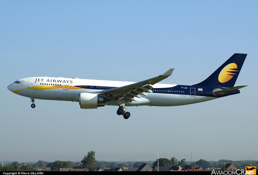 VT-JWG - Airbus A330-203 - Jet Airways