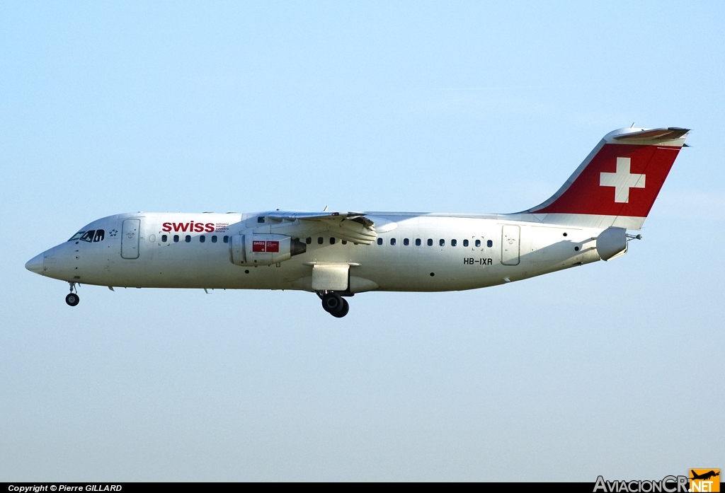 HB-IXR - British Aerospace Avro 146-RJ100 - SWISS